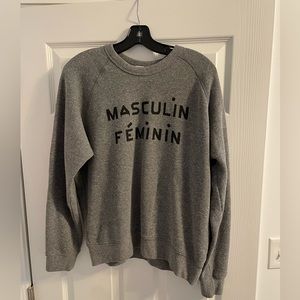 Clare V Grey Masculin Feminin